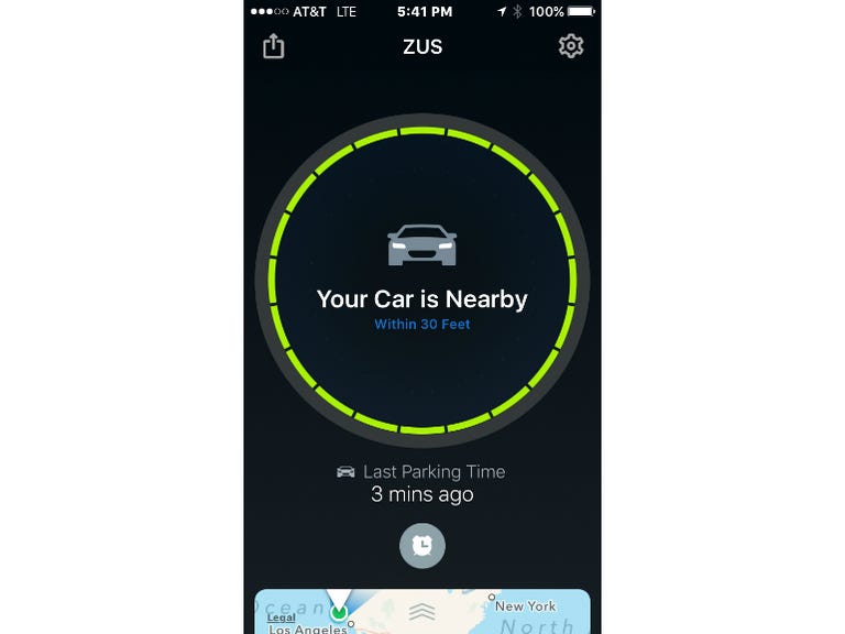 ZUS USB car finder and smart charger