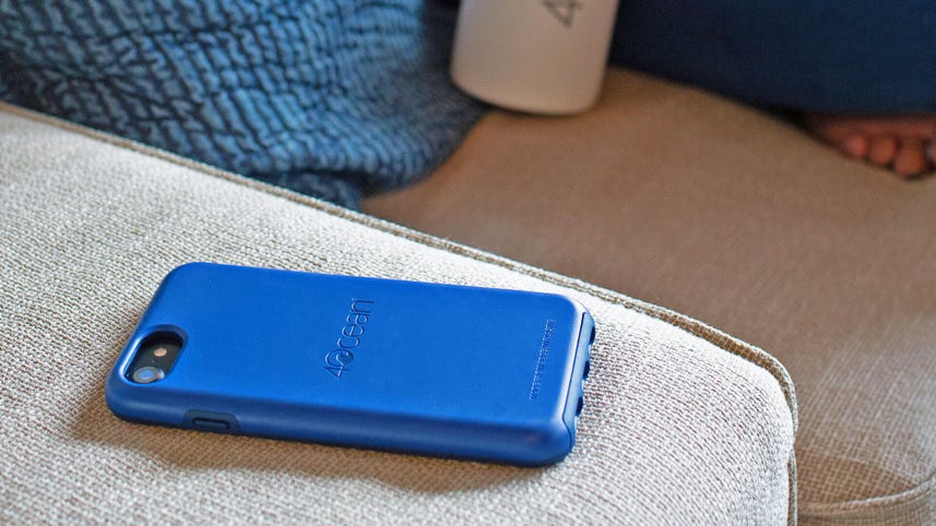 This cellphone case came from the ocean