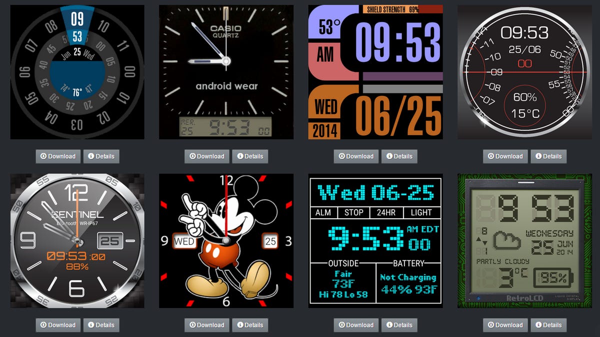 How To Install Custom Watch Faces For Android Wear - Cnet