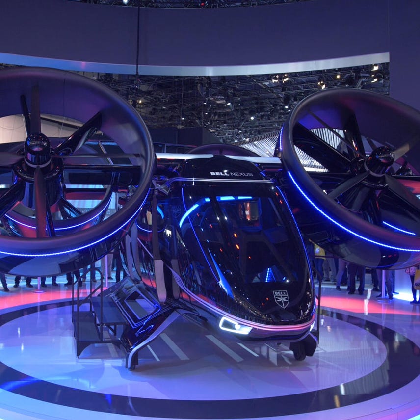Bell Nexus flying taxi could hit the skies next year