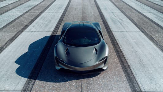 McLaren Speedtail Testing