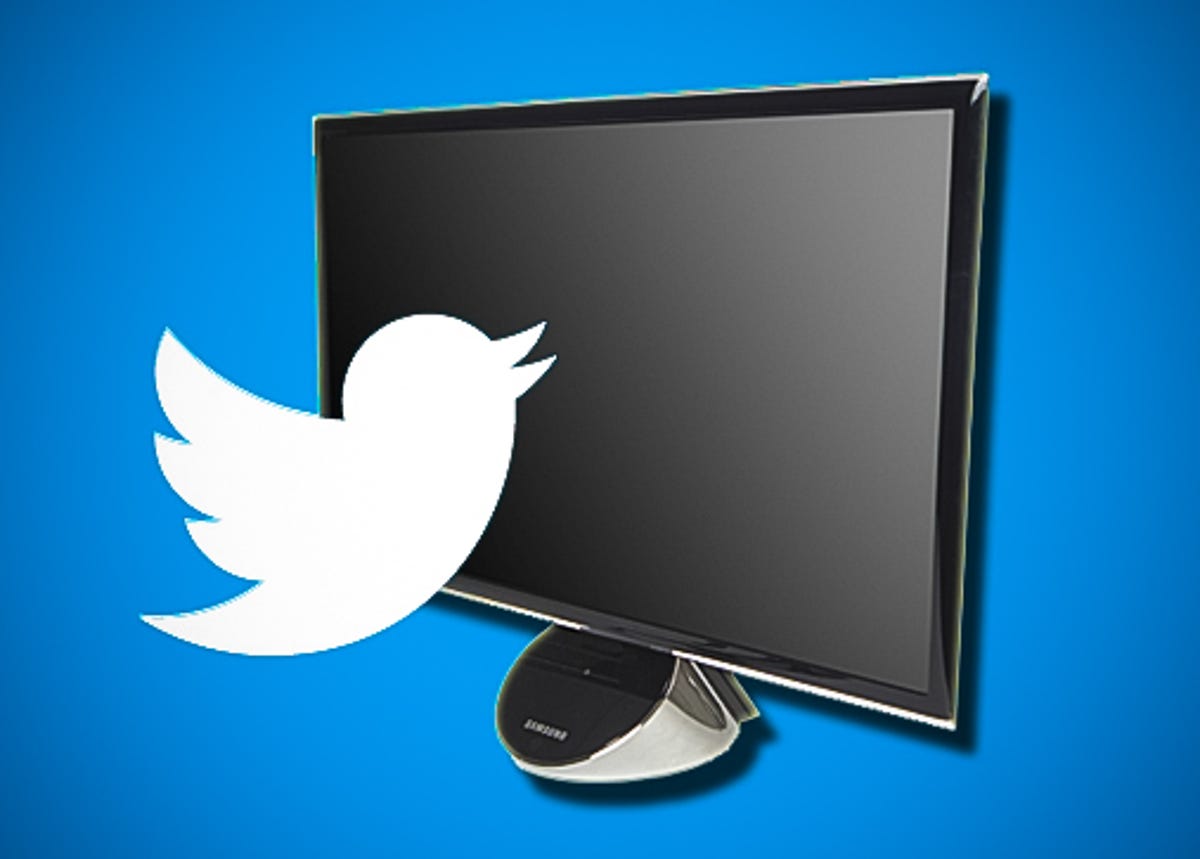 Twitter bird with monitor
