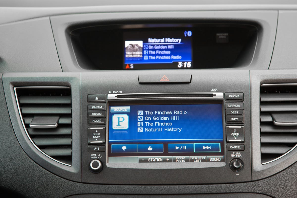Pandora application integration is a standard feature in the 2012 Honda CR-V.