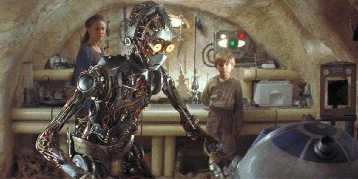 C-3PO in Phantom Menace