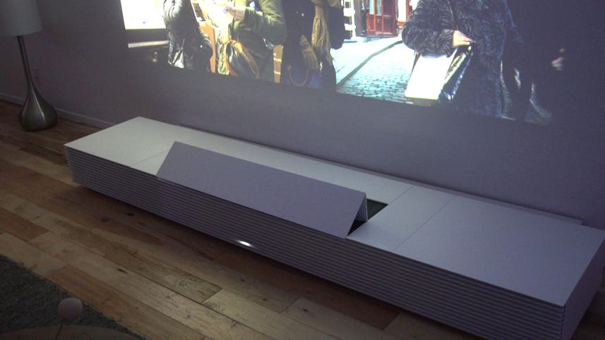 Sony 4K Ultra Short Throw Projector is furniture