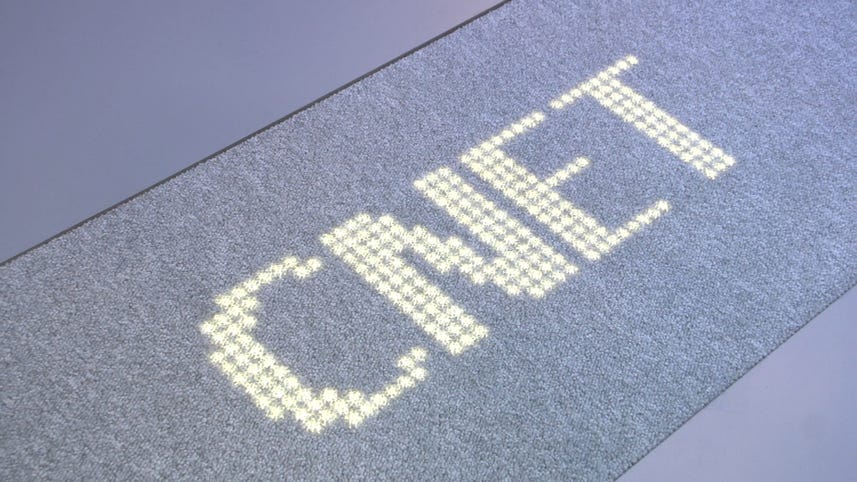 Philips rolls out the LED carpet