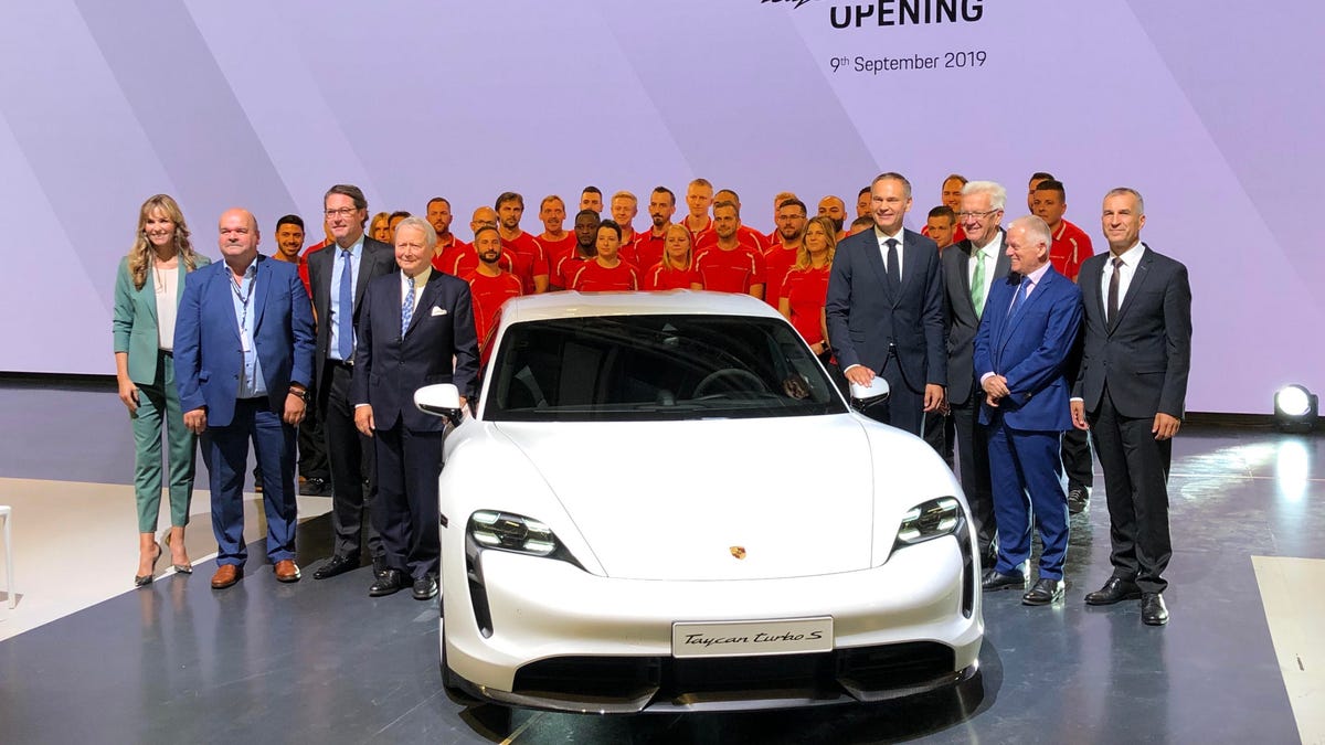 Porsche Taycan Production