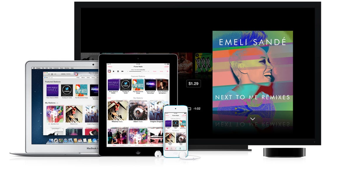 iTunes Radio will be available on just about every Apple device.