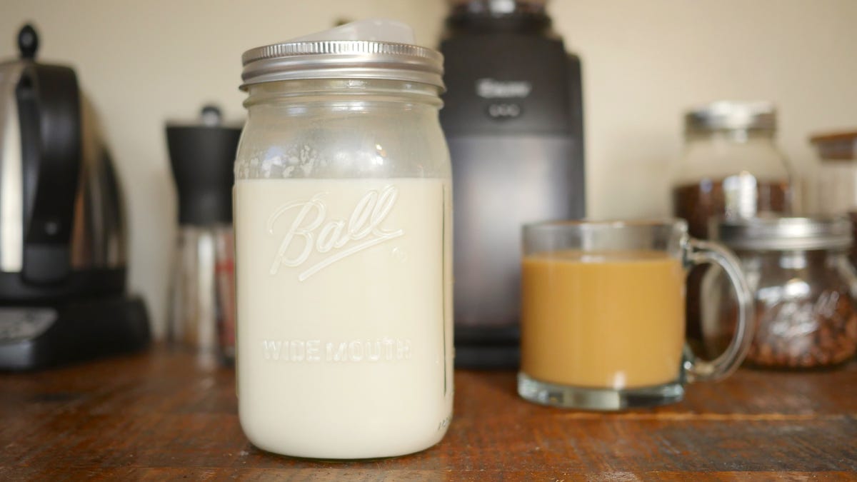 Make your own coffee creamer in a pinch - CNET