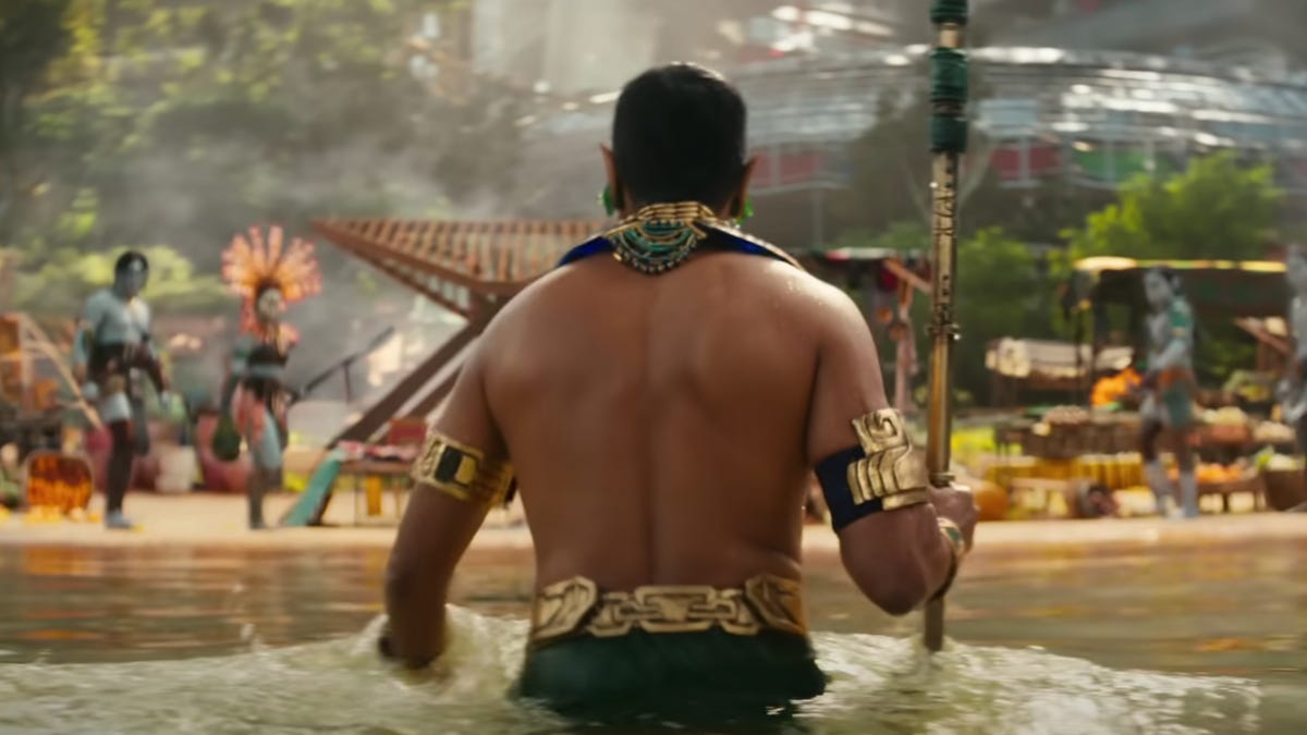Namor The Sub-Mariner strides ashore in the Black Panther: Wakanda Forever trailer