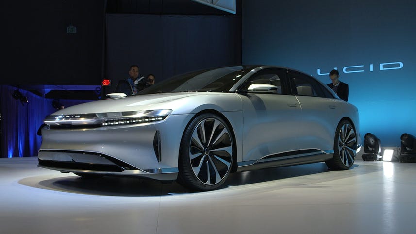 Rapid development: Lucid Air electric car debuts with 1,000 horsepower