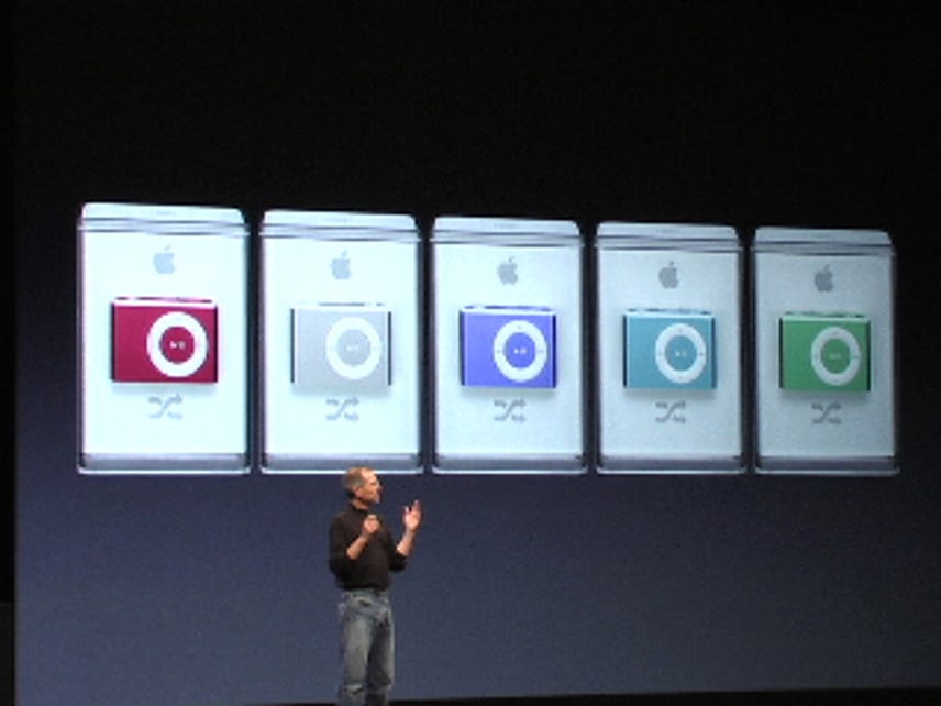 New iPod Shuffle colors announced
