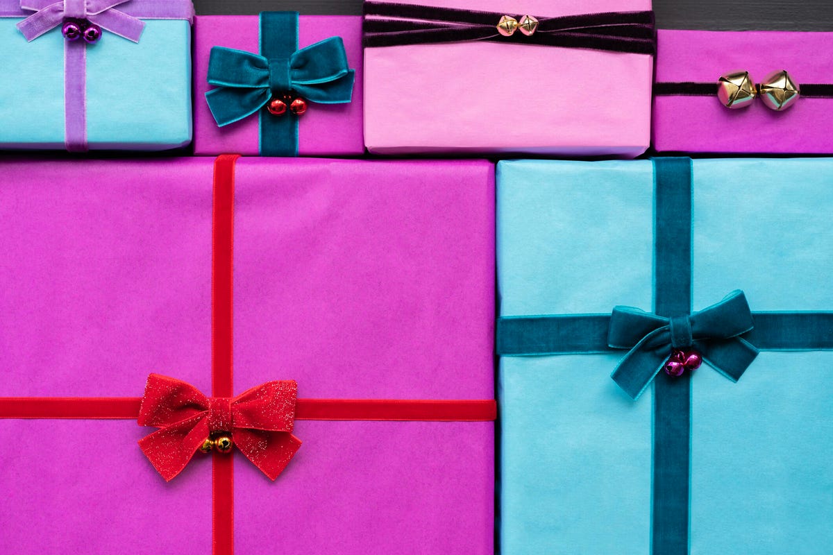 Wrapped gifts