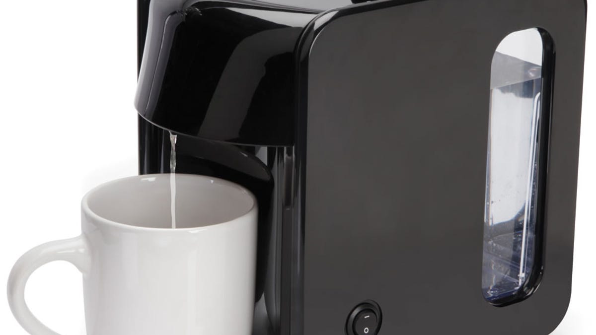 Hot tea at the touch of a button - CNET
