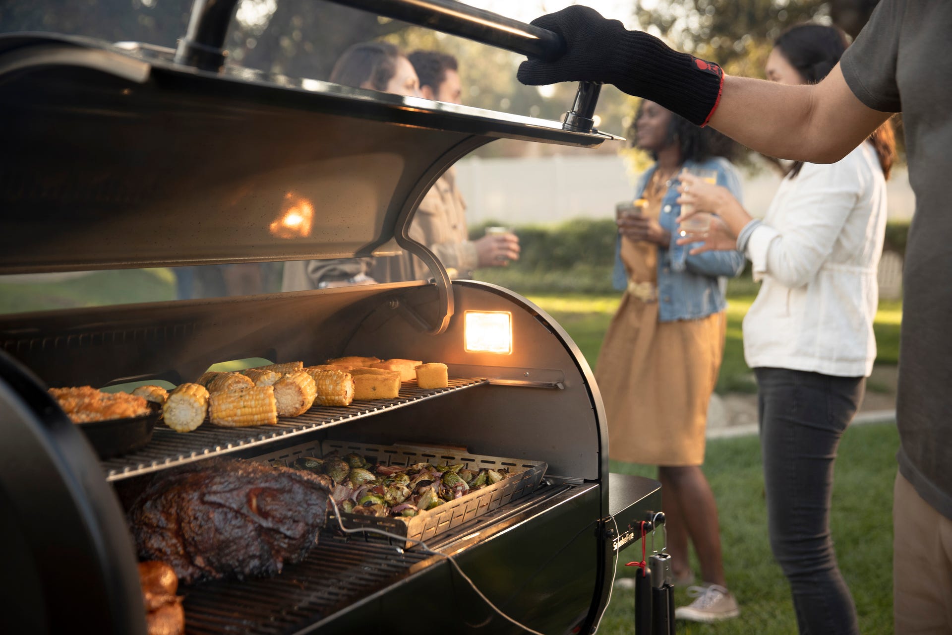 Weber's new grills let you cook late into the night - CNET