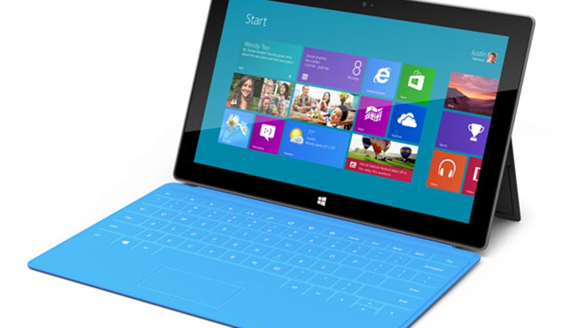 Microsoft Surface.  Acer founder claims Microsoft's entry into the tablet market is temporary.