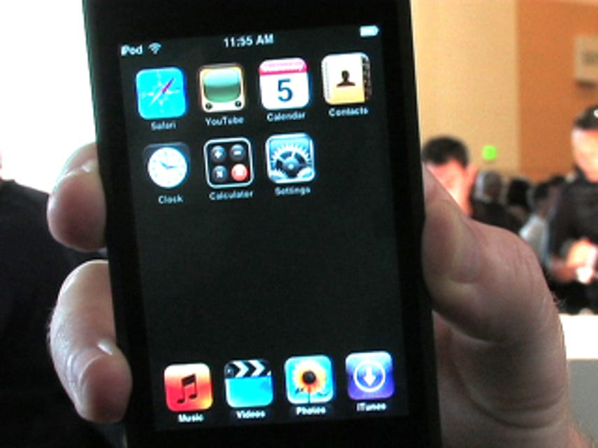 First Look at the iPod Touch