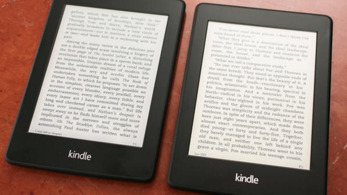 Amazon's Kindle Paperwhite lineup.