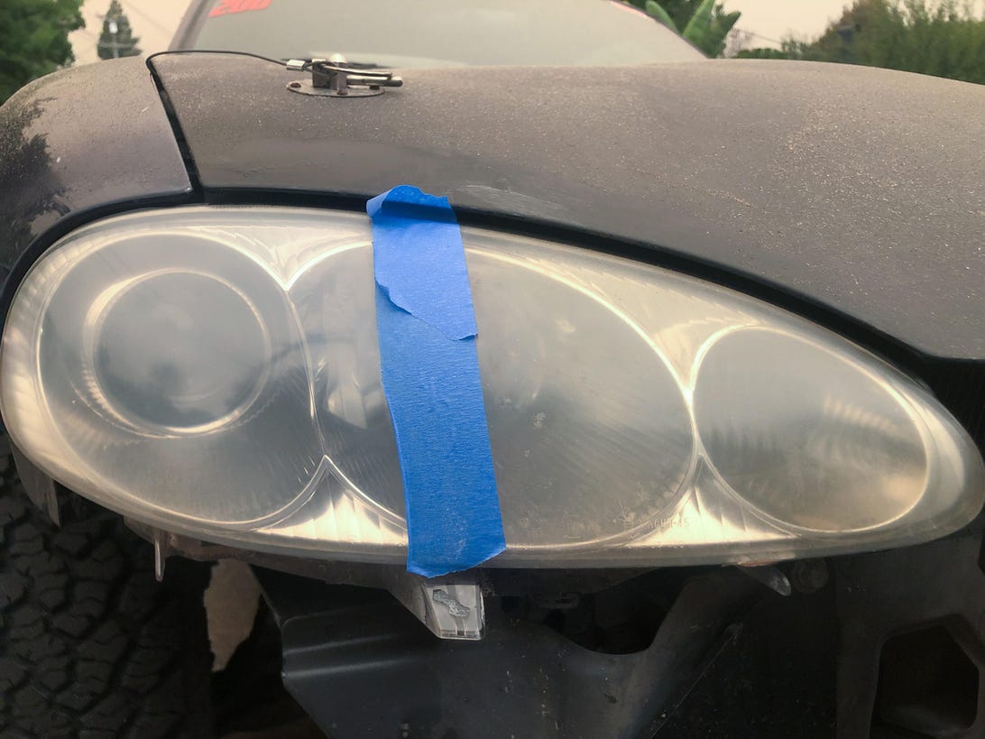 Miata Headlight Restoration