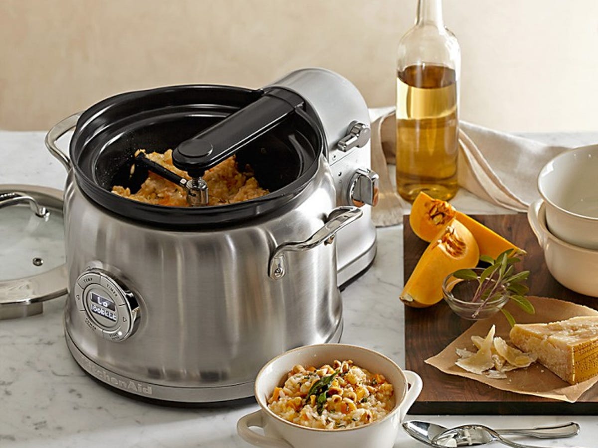 KitchenAid Multicooker and Stir Tower stirs up automatic meals - CNET