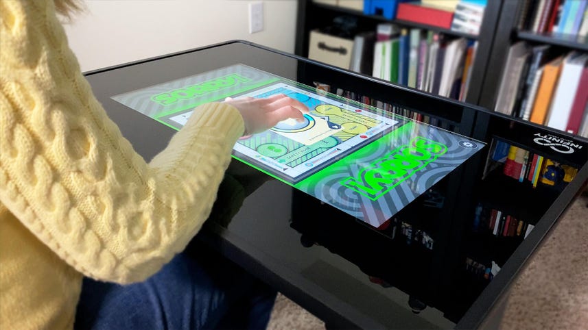 Infinity Game Table puts board games on demand