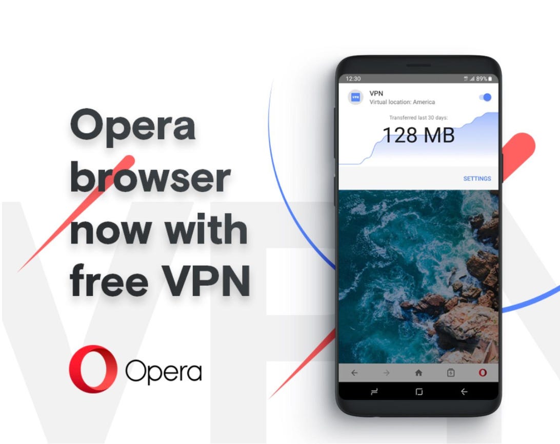 Opera for Android adds free unlimited VPN so you can browse safer