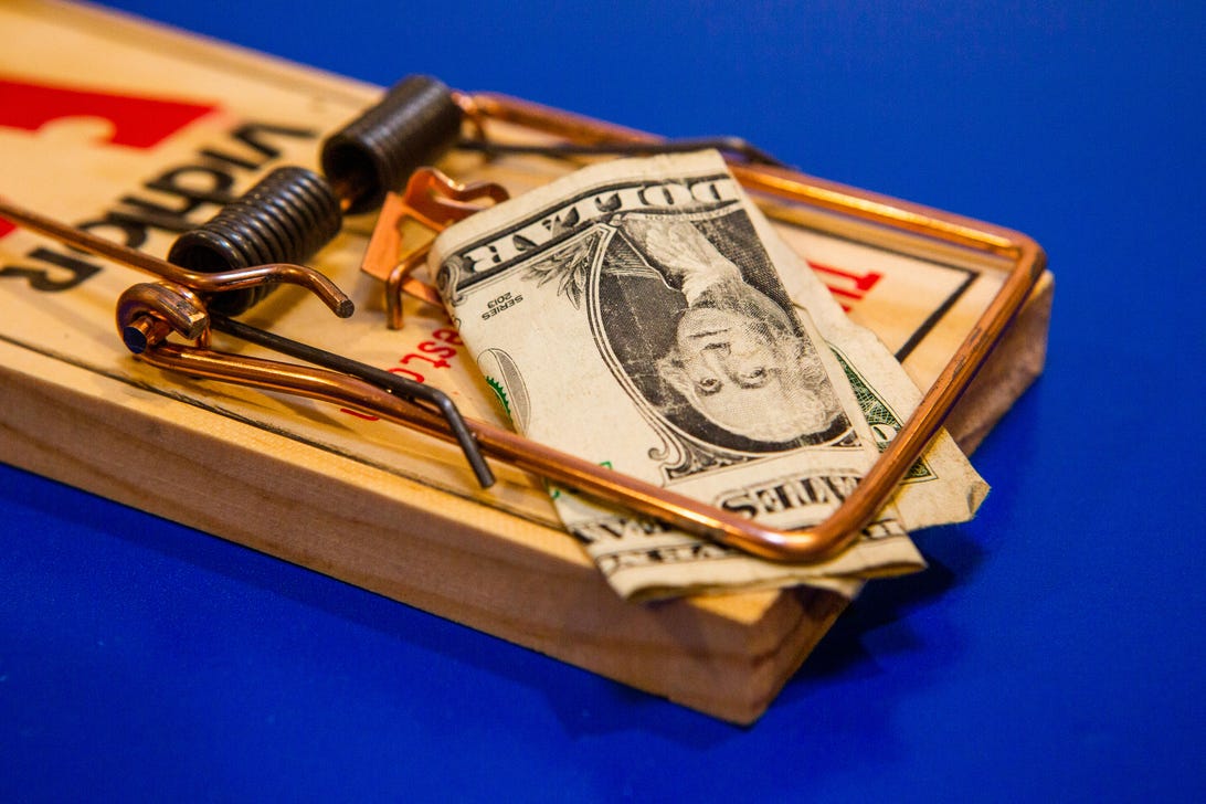 008-money-bill-dollar-mousetrap-cash-trap-trick-debt