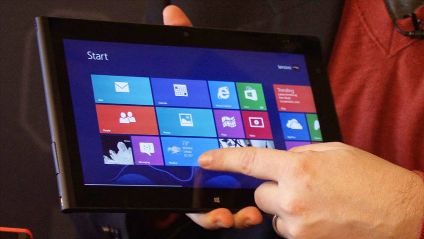Hands on with the Lenovo ThinkPad Tablet 2
