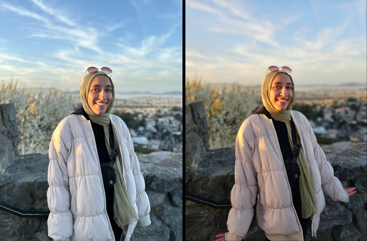 Portrait Mode on iPhone 14 Pro vs Galaxy S23 Ultra