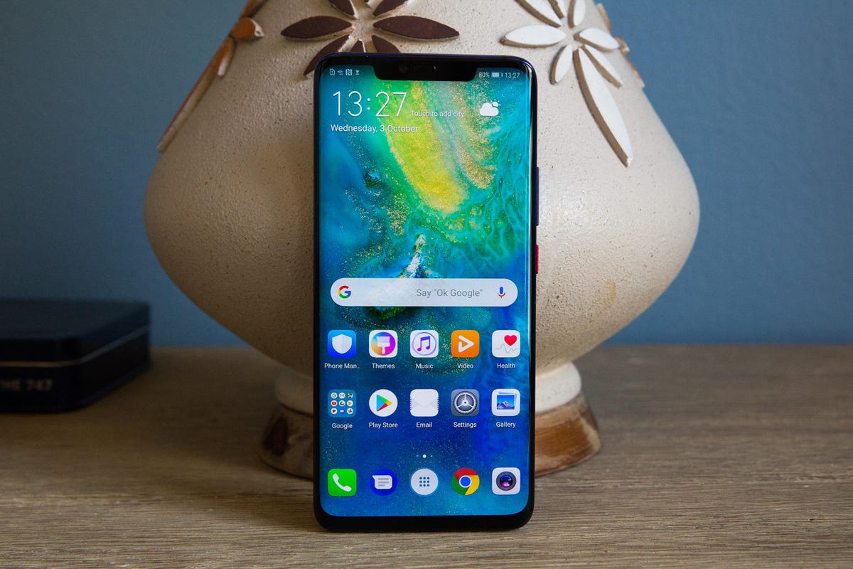 eetlust Besmettelijke ziekte Verklaring Huawei Mate 20 Pro review: An elite smartphone with the looks to match -  CNET