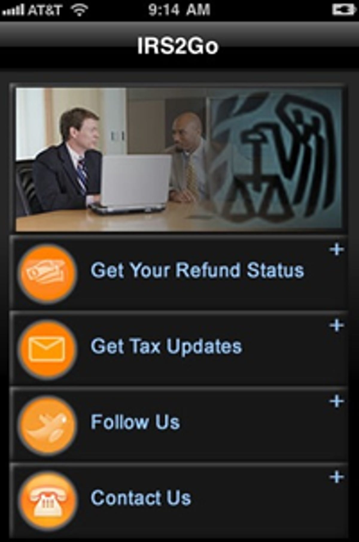 The IRS's new iPhone app