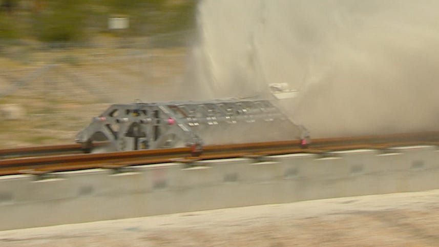 Crazy-fast Hyperloop testing carried out in Las Vegas
