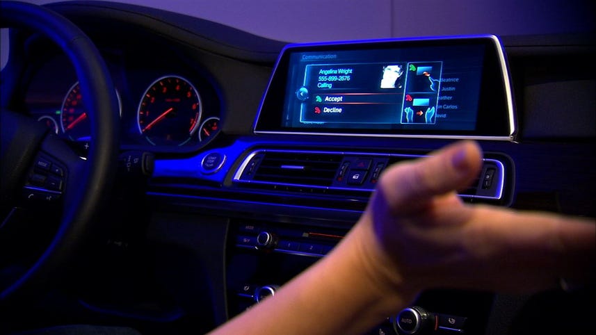 BMW looks to add gesture control