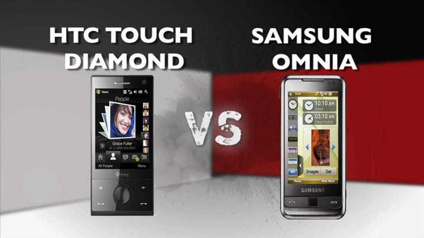 HTC Touch Diamond vs. Samsung Omnia