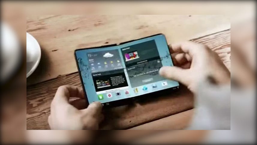A sneak peek at LG's flexible phone/tablet for early 2018