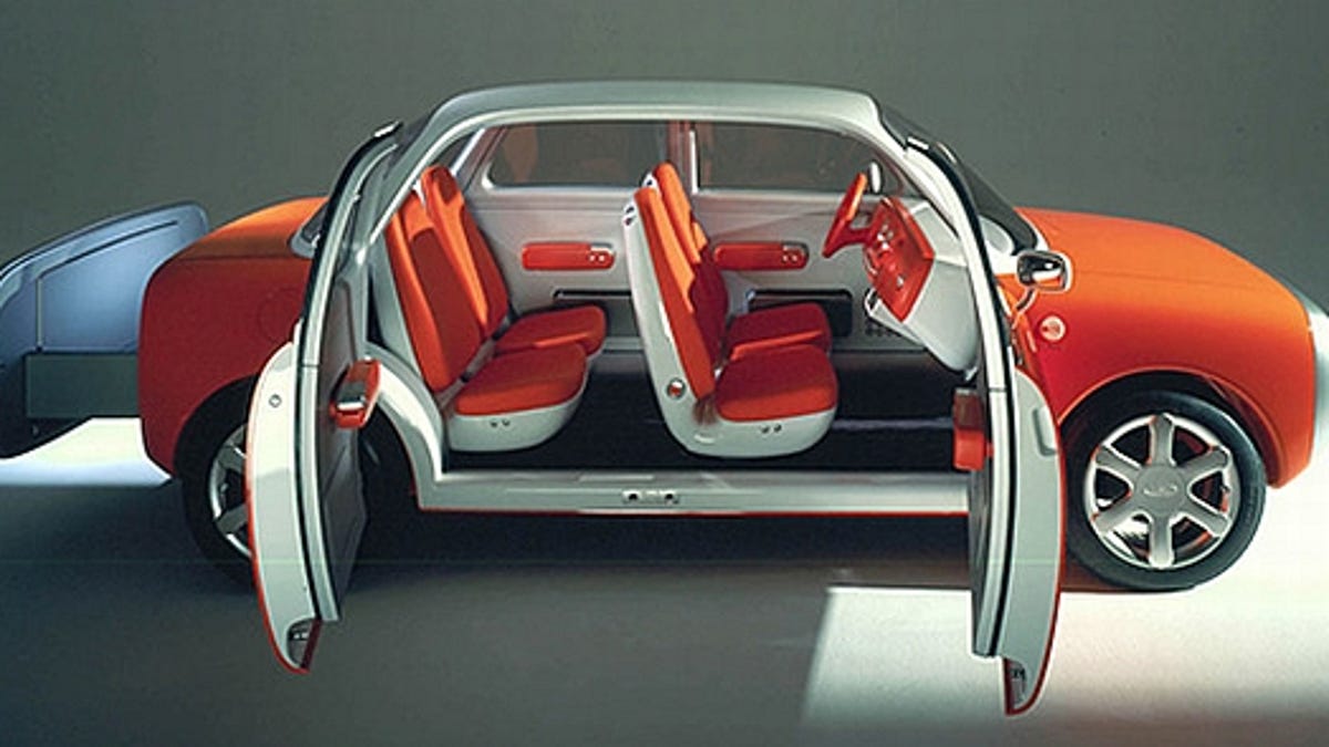 Concept car flashback: Ford 021c (1999) - CNET