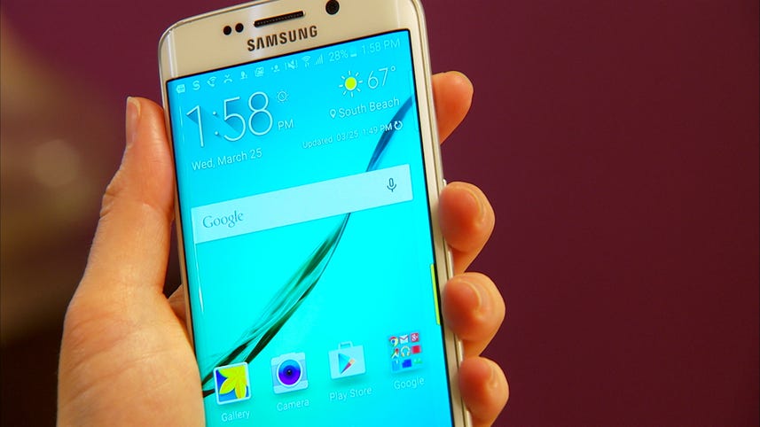 Samsung Galaxy S6 Edge has all the right curves