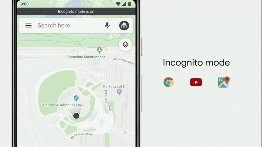 Incognito mode comes to Google Maps