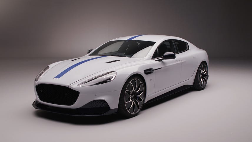 The Aston Martin Rapide E ditches the V12 for an all-electric drive