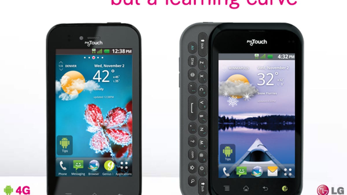 The new T-Mobile MyTouch and MyTouch Q