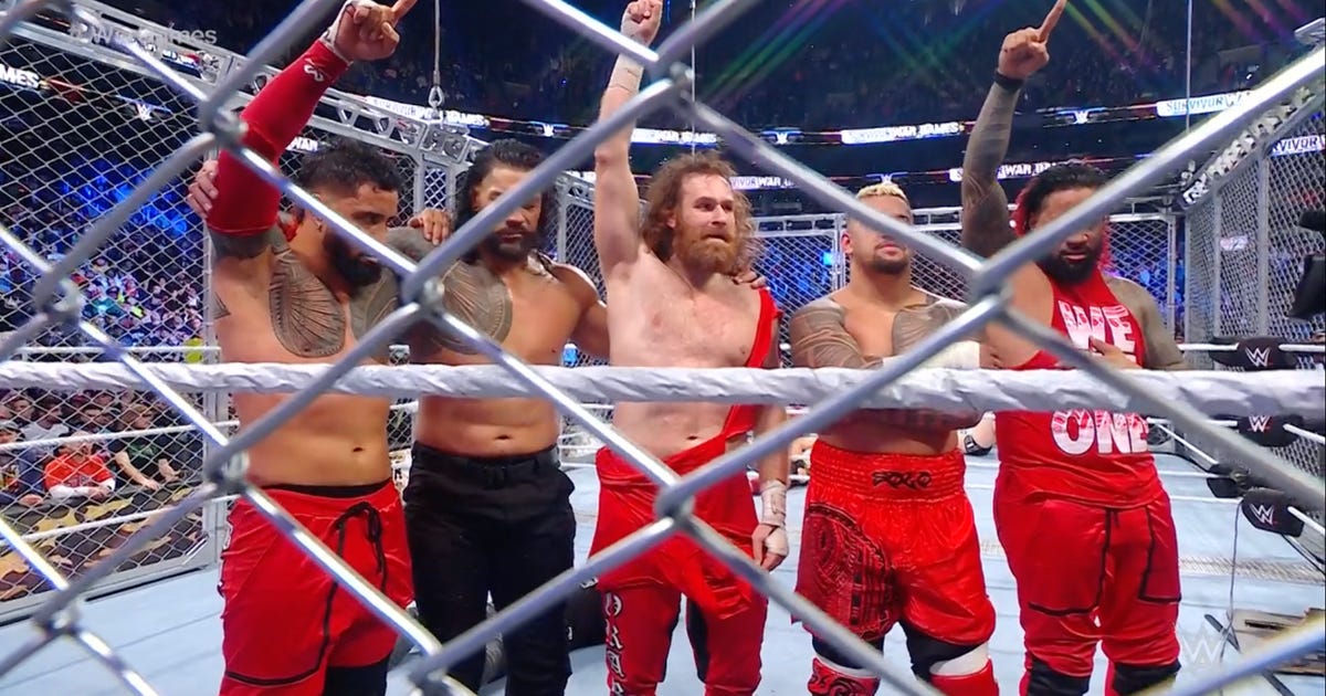 WWE Survivor Series WarGames 2022 Results: The Bloodline's Win, Full Recap and Analysis - CNET