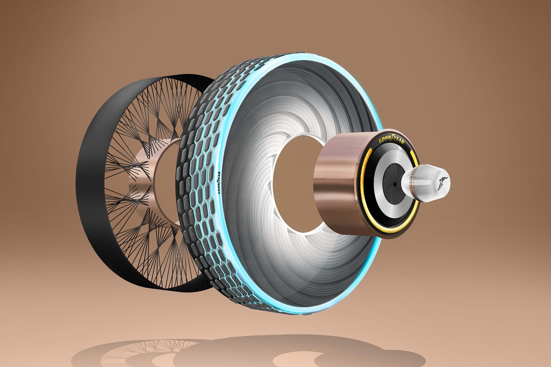 Goodyear reCharge concept tire