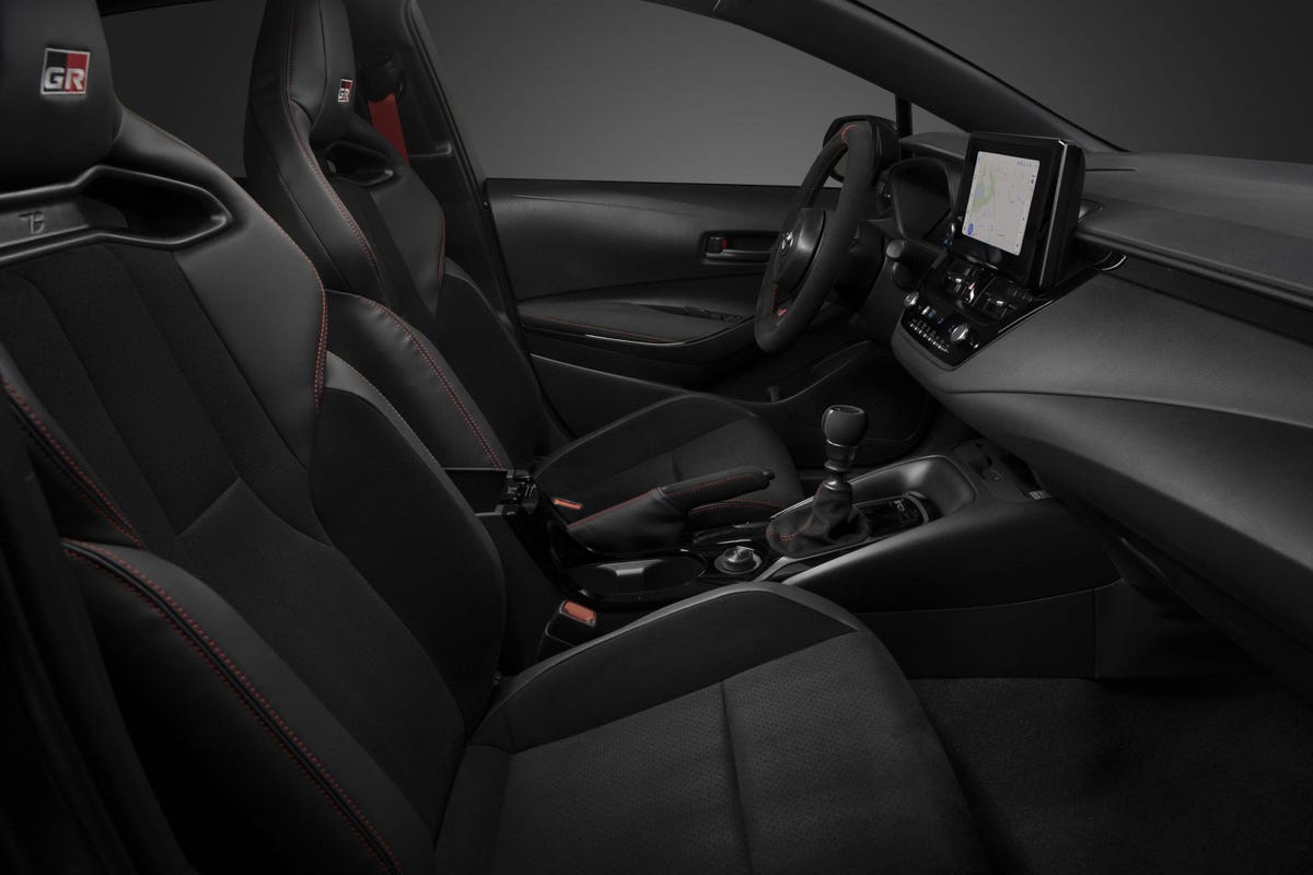 GR Corolla Morizo Edition interior side