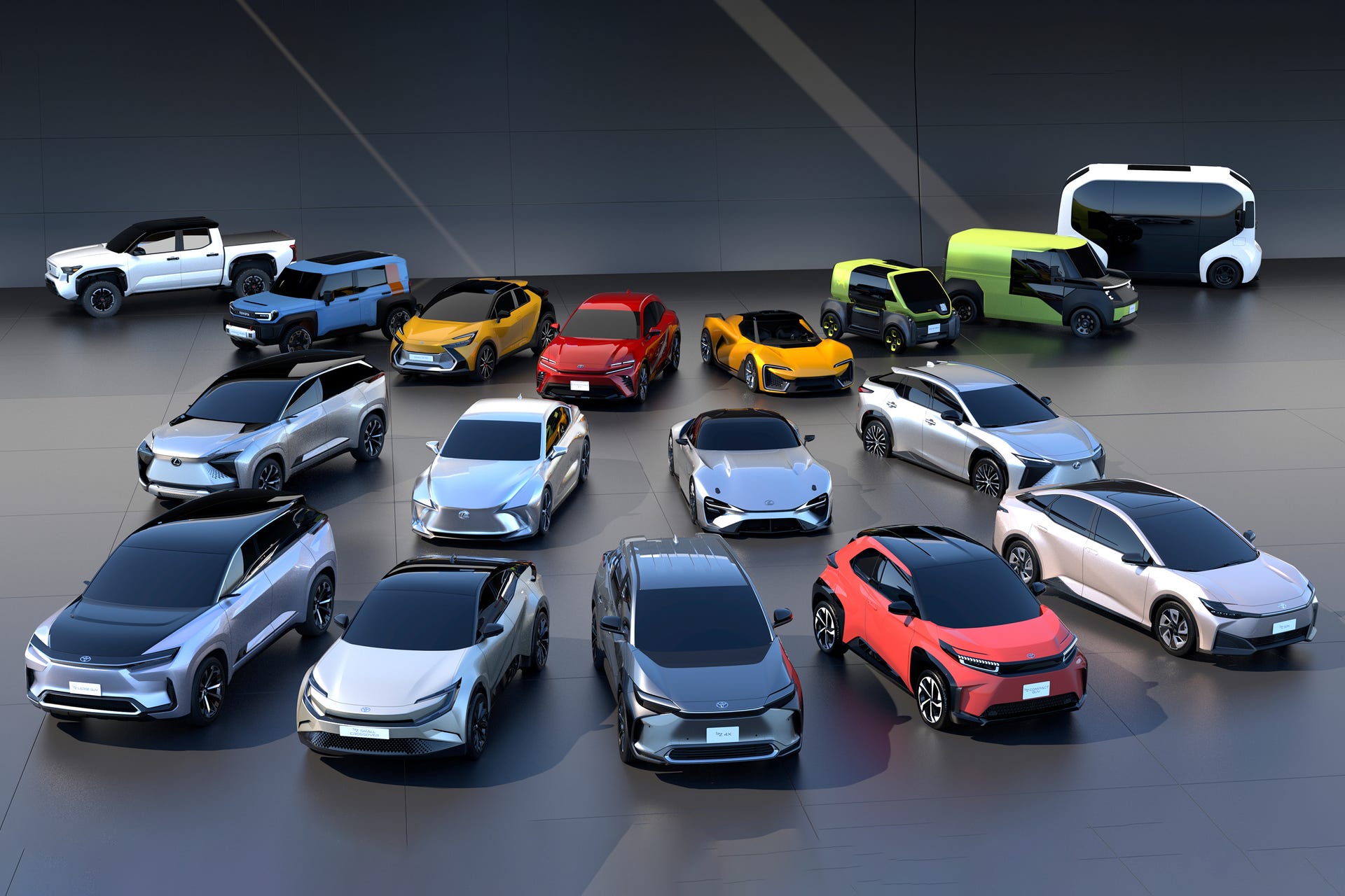 Toyota reveals astounding lineup of future electric cars for 'Beyond