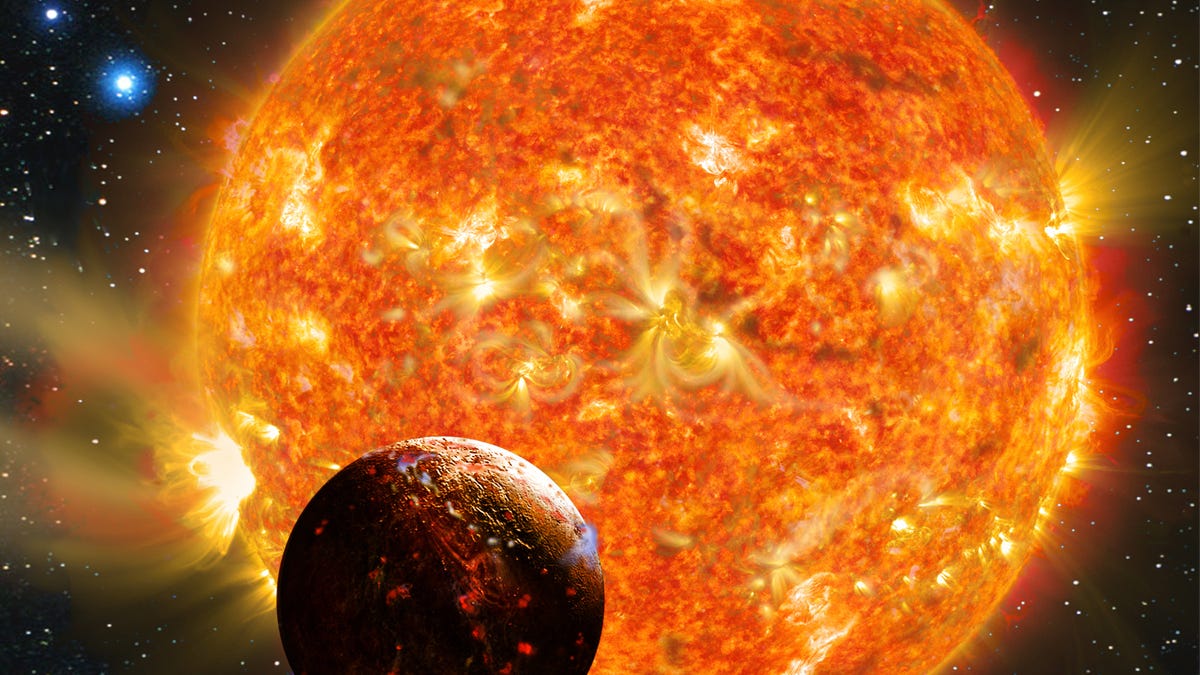 Kepler-78b and star art