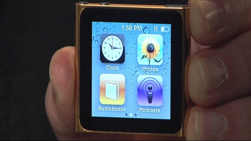 Change the iPod Nano home screen