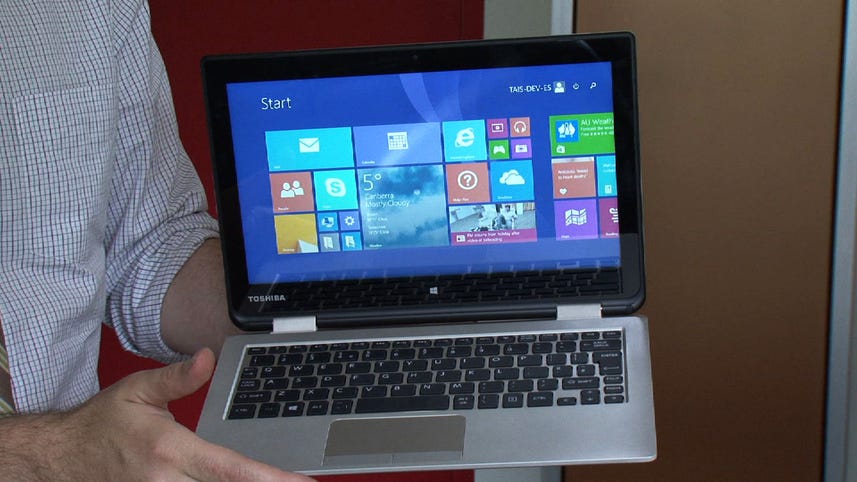 Toshiba's Satellite Radius 11 offers laptop-to-tablet convenience in a small package
