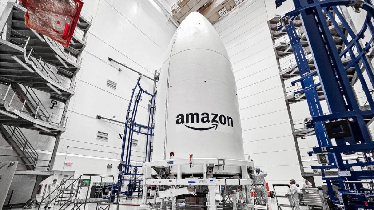 Amazon’s Starlink Rival Completes First Launch of Its Satellite Internet Network
