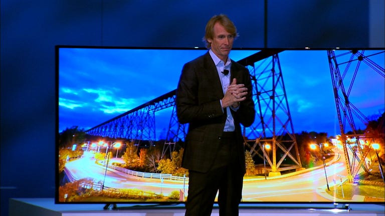 Michael Bay quits Samsung's press conference