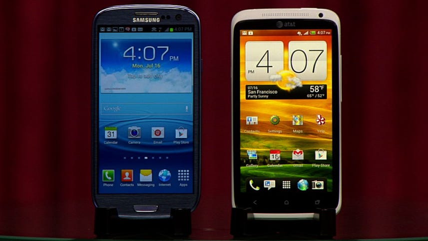 Samsung Galaxy S3 vs. HTC One X